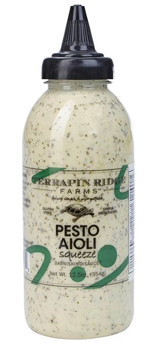 Garnishing Sauce, Aioli, Pesto, Squeeze Bottle,12 - 13 FLUID