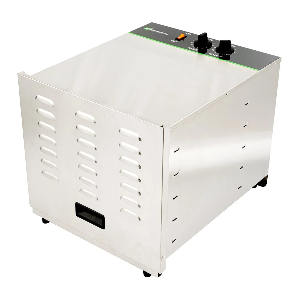 Dehydrator, Food, 10-Tray, Stainless Steel, Removable Door, 120 Volt,1 - 1 EACH