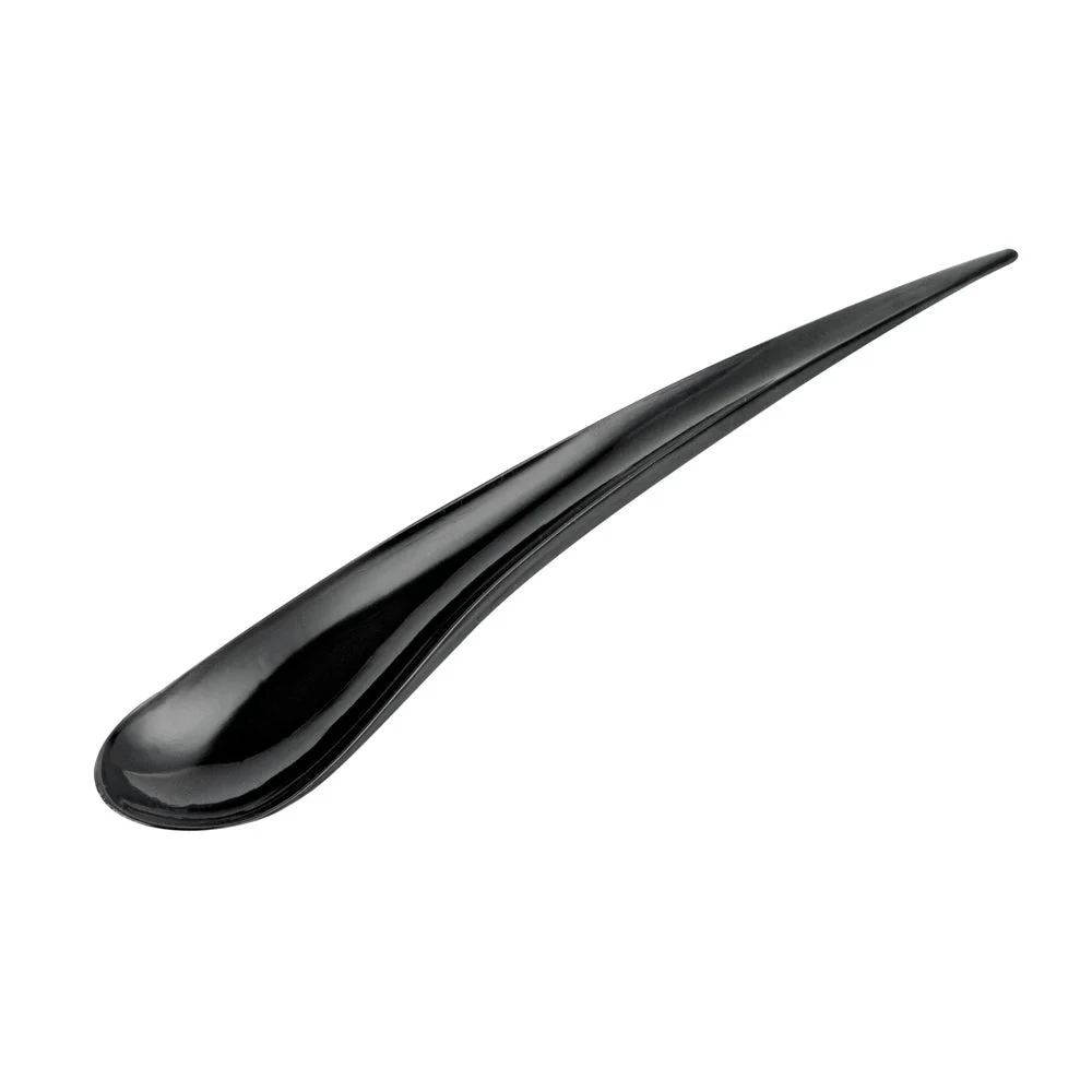 Spoons, Deco Party, Plastic, Black, 8 Inch,1 - 500 COUNT