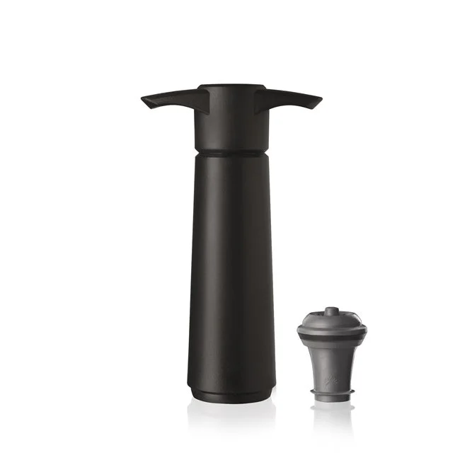 Stoppers, Wine Bottle, Rubber, with Black Pump,6 - 1 COUNT