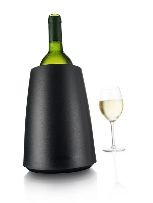 Cooler, Wine, Elegant, Black,6 - 1 COUNT