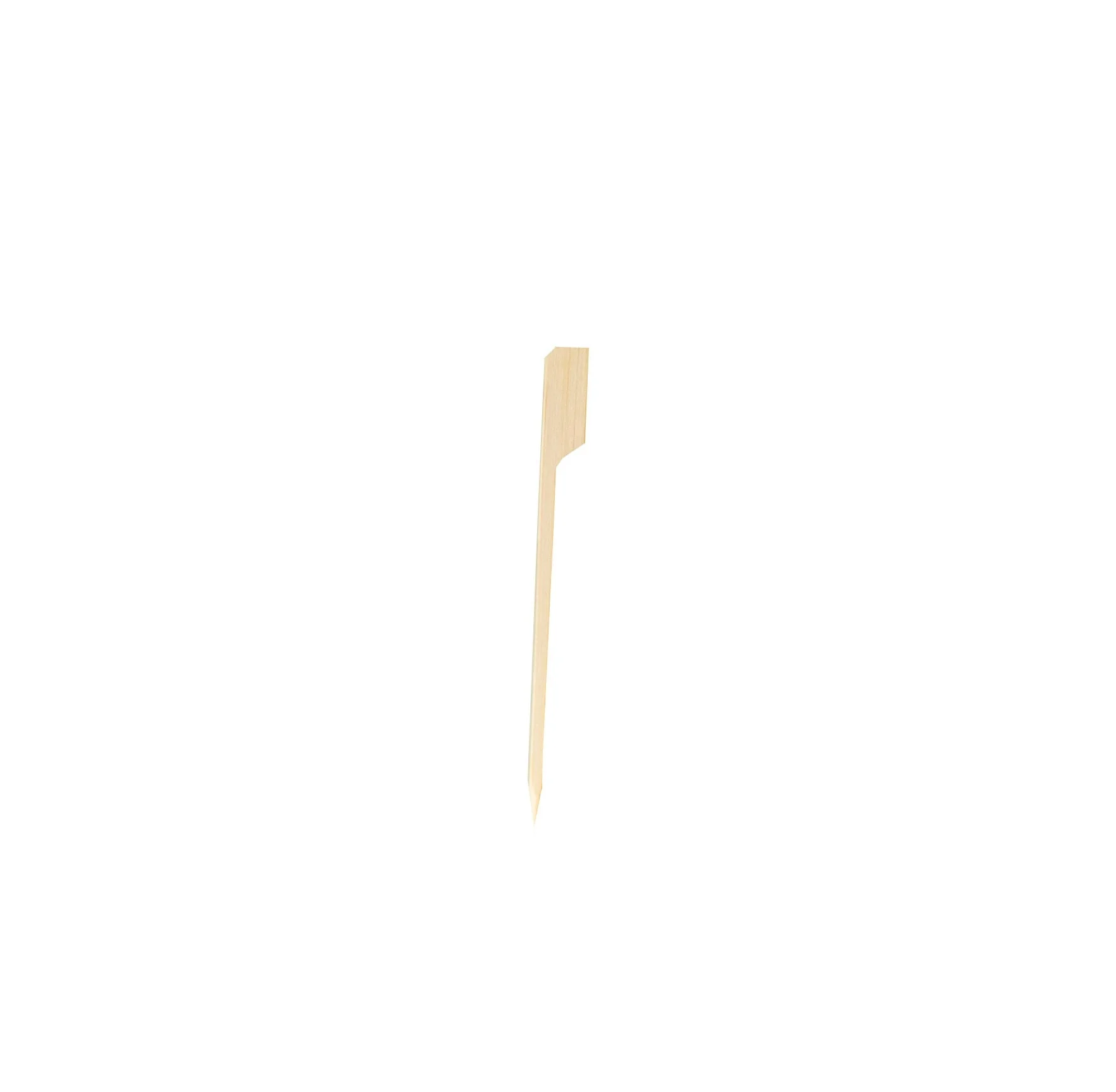 Picks, Paddle, 4 Inch, Bamboo,25 - 100 COUNT