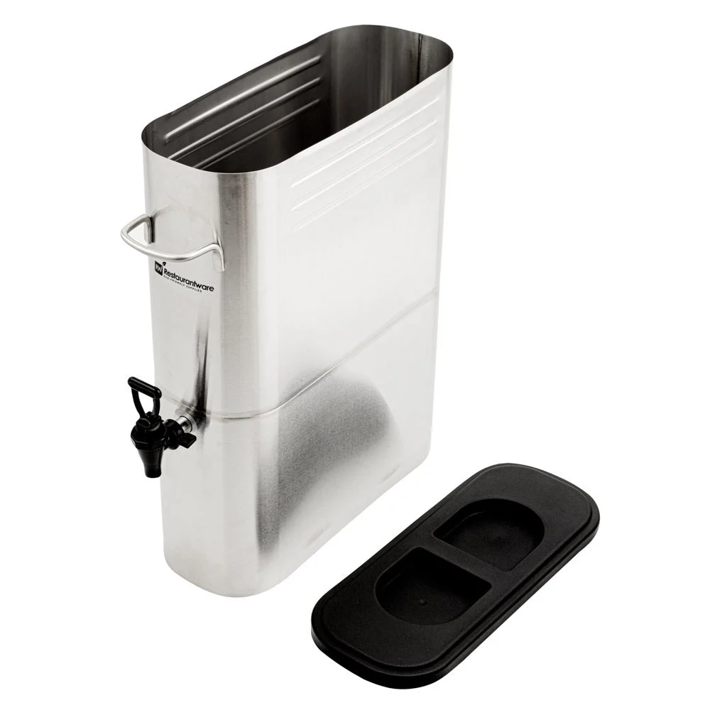 Dispenser, Beverage, 5 Gallon, 13/0 Stainless Steel, 16.5 x 6.75 x 20.75 Inch,1 - 1 EACH