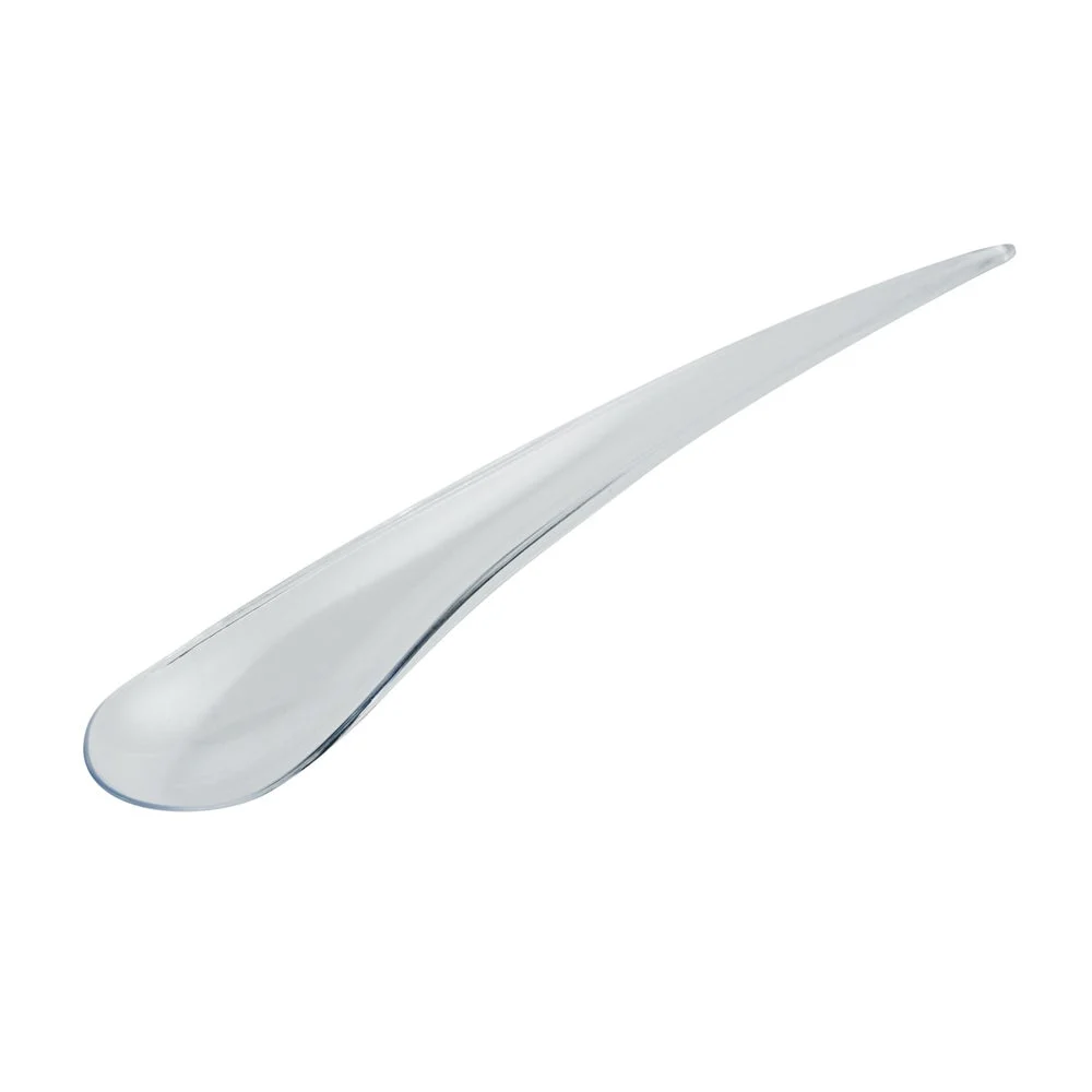 Spoons, Deco Party, Plastic, Clear, 8 Inch,1 - 500 COUNT