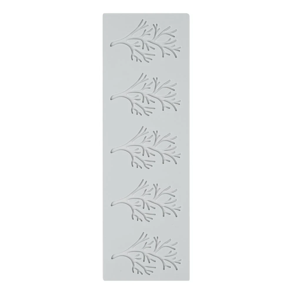 Mats, Fondant Impression, Branch Design, Silicone, Gray,1 - 1 EACH