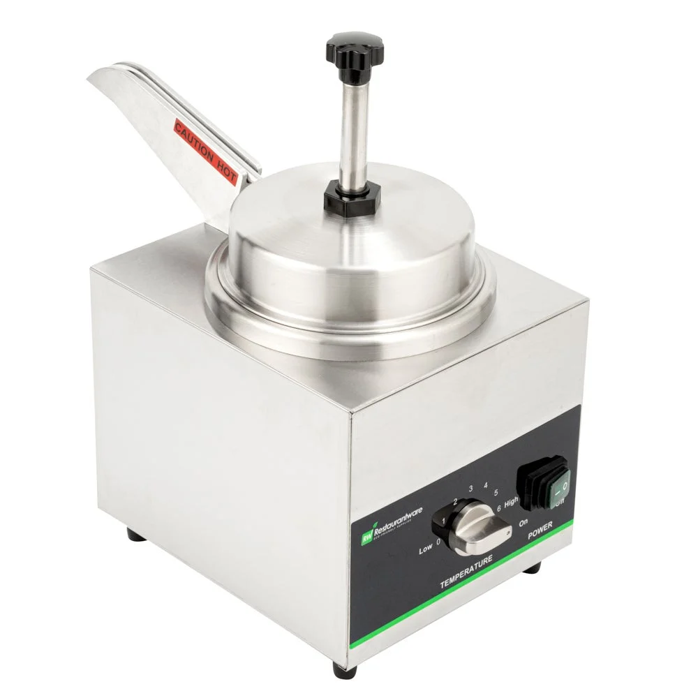 Warmer, 3.5 Quart, Stainless Steel, with Heated Spout & Pump,1 - 1 EACH