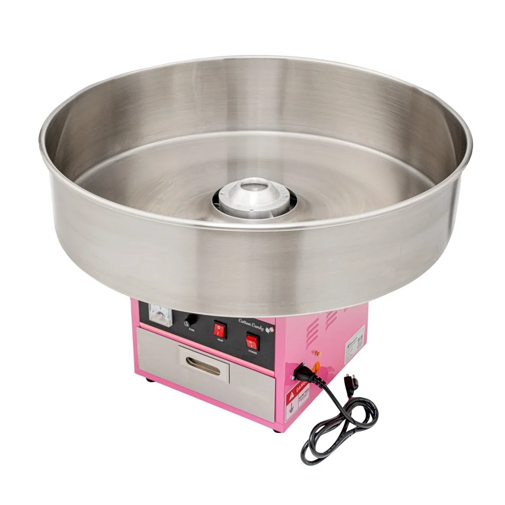 Machine, Cotton Candy, 1080 Watt, Pink, with 28 Inch Stainless Steel Bowl,1 - 1 EACH