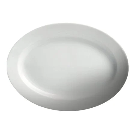 Platters, Porcelain, 11.50 Inch, Classic White, Oval,6 - 4 COUNT