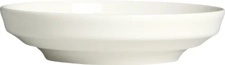Plates, Soup, Porcelain, 10 Inch, Classic White,2 - 6 COUNT
