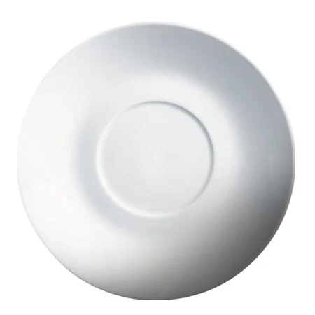 Saucers, Espresso, Porcelain, 4.50 Inch, Classic White,12 - 12 COUNT