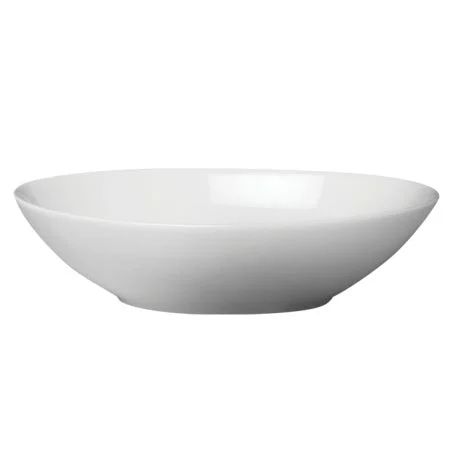 Dishes, Monkey, Porcelain, 26 Ounce, 9 Inch, Classic White, Oval,6 - 3 COUNT