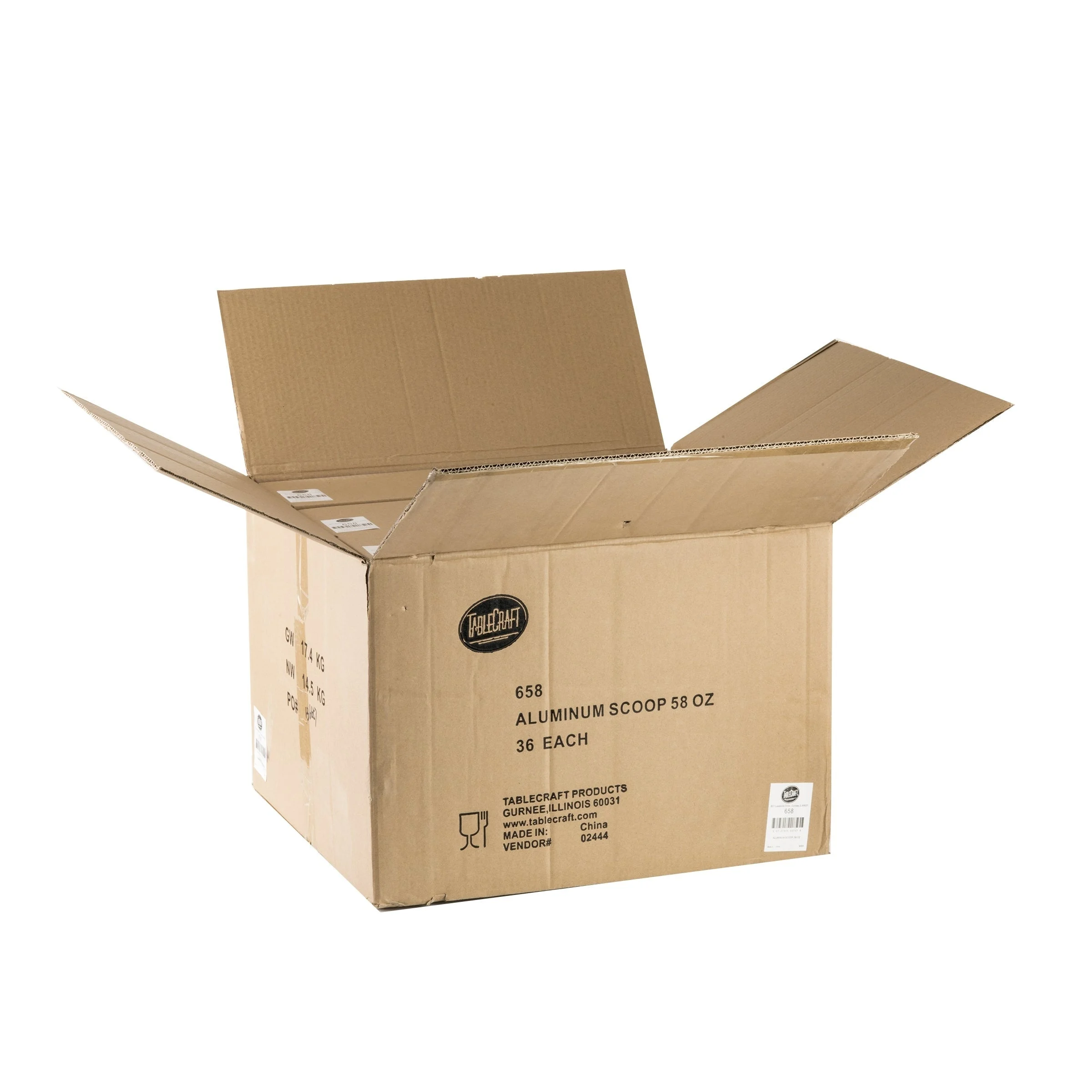 Scoops, 58 Ounce, Aluminum,1 - 1 EACH
