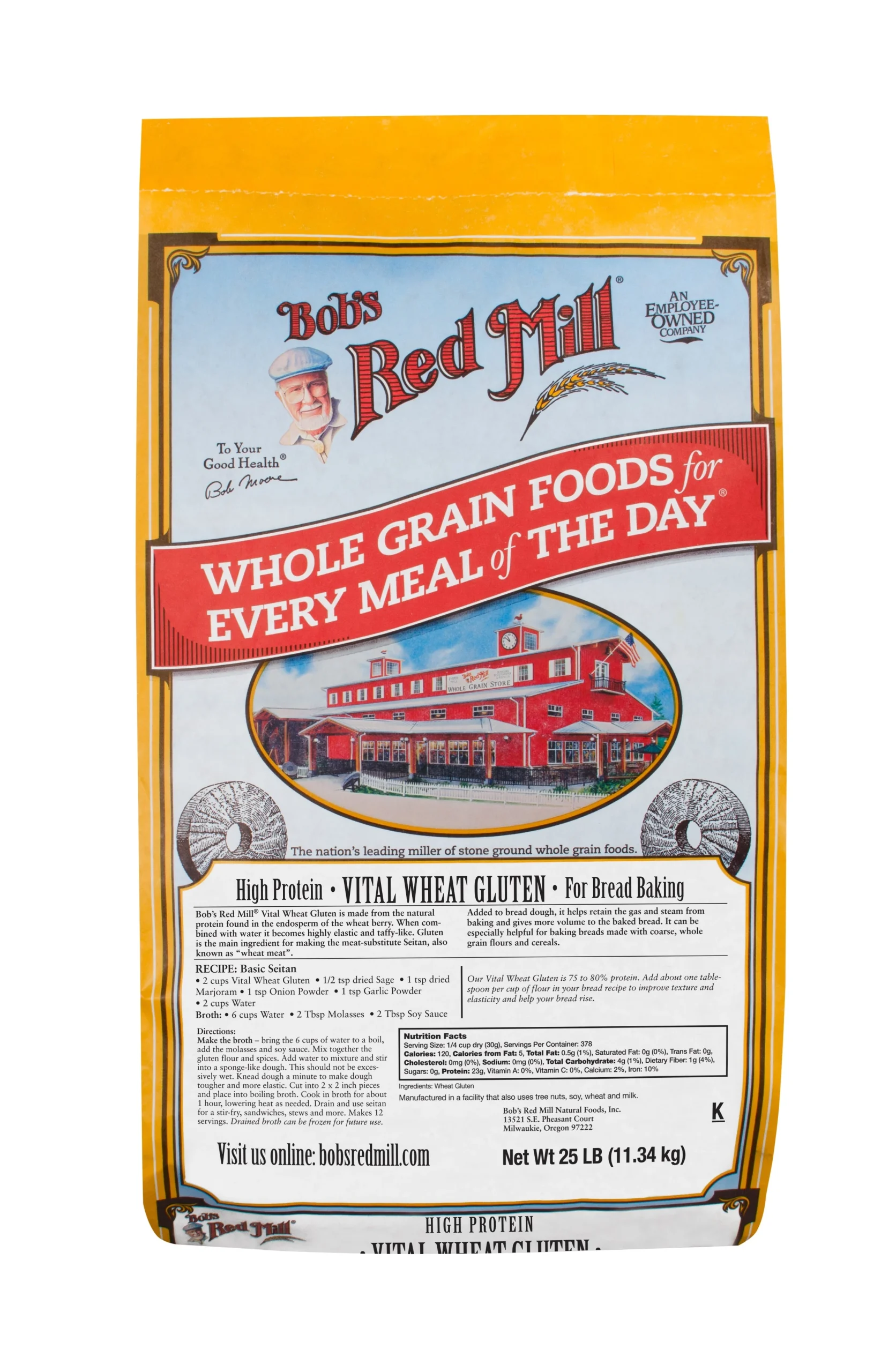Gluten, Vital Wheat,1 - 25 POUND