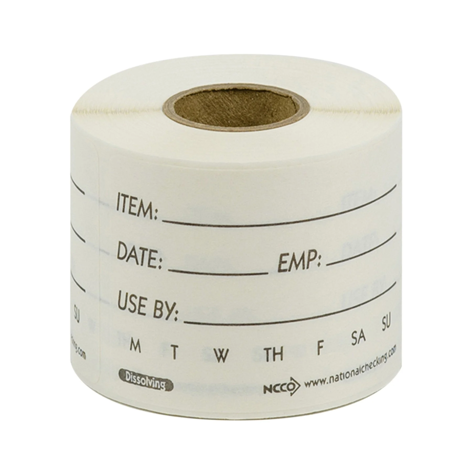Labels, Shelf Life, 2 x 3 Inch, Dissolvable, White, Rectangular,1 - 250 COUNT