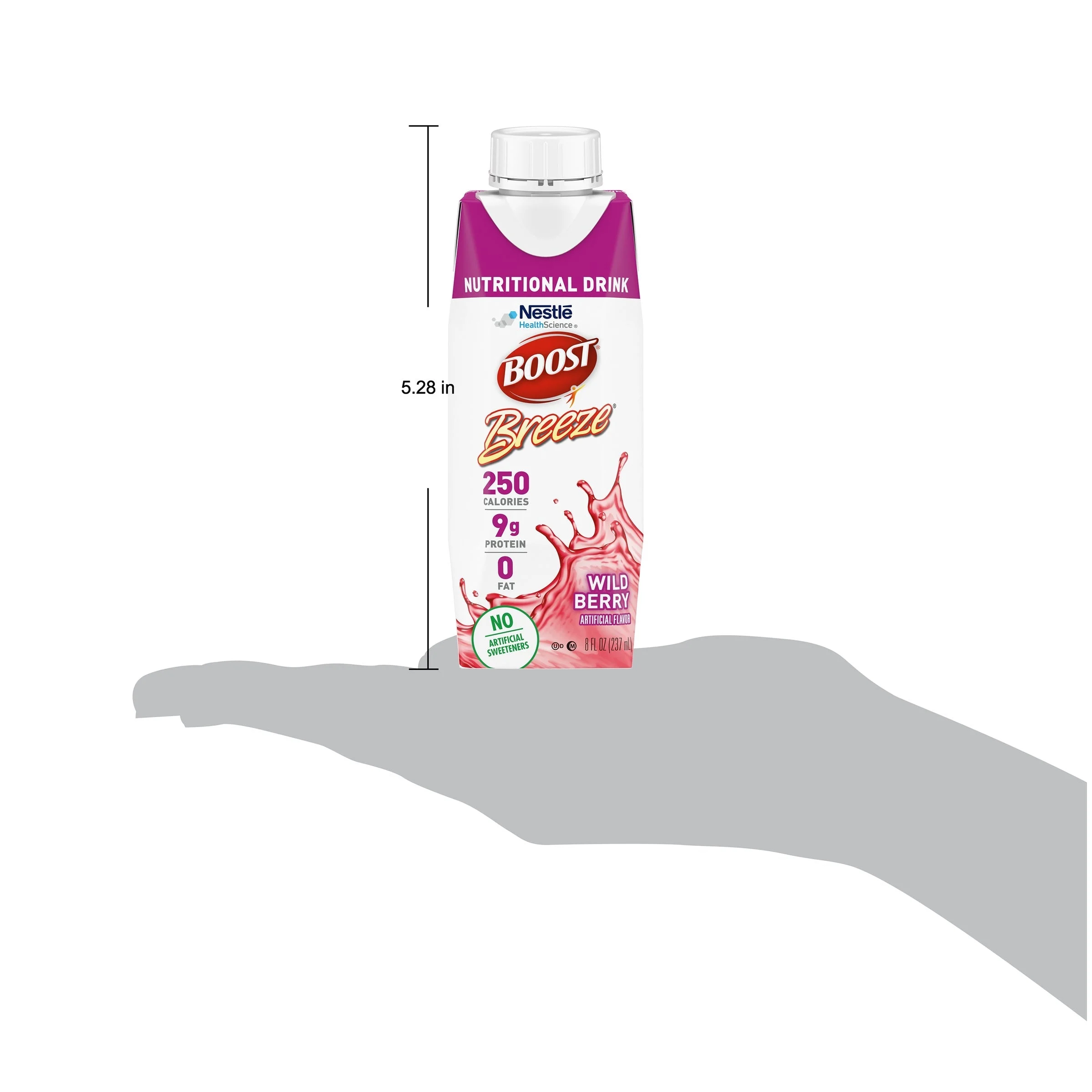 Supplement, Drink, Wildberry, Clear Liquid, Ready-to-Use,24 - 8 FLUID