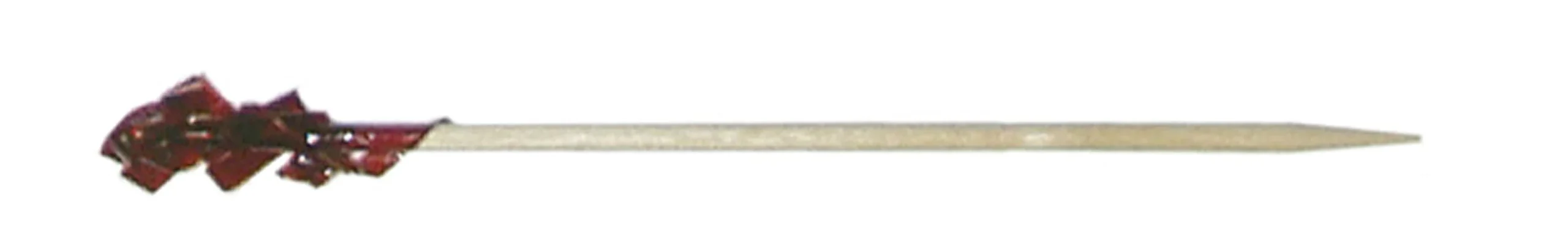 Picks, Club Frill, 4 Inch, Wood, Assorted Color,10 - 1000 COUNT