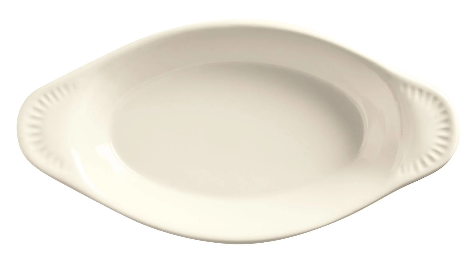 Dishes, Welsh Rarebit, 8 Ounce, Cream White, 8.63 Inch, Oval,24 - 1 EACH