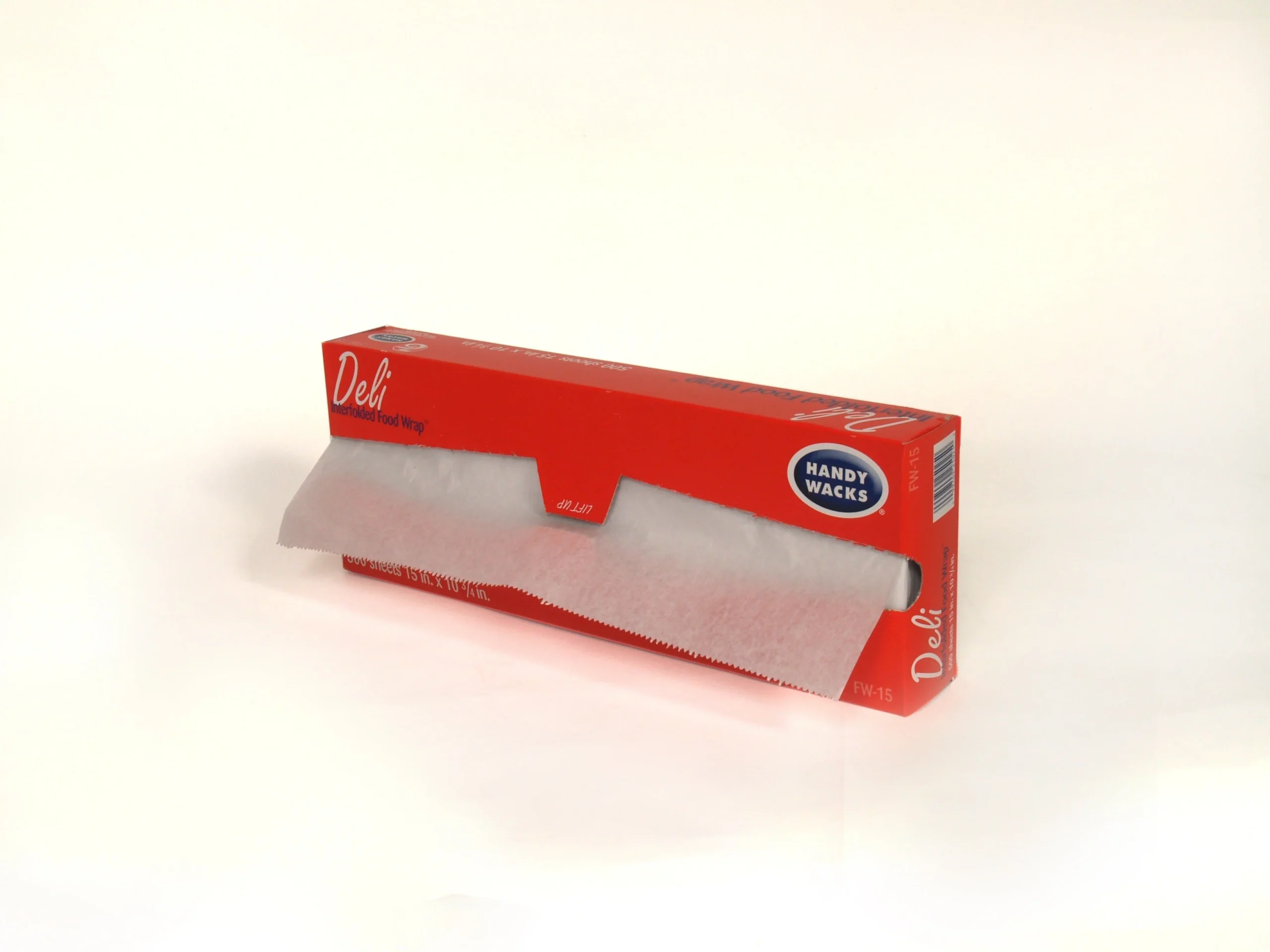 Wraps, Food, 15 x 10.75 Inch, Interfolded,12 - 500 COUNT