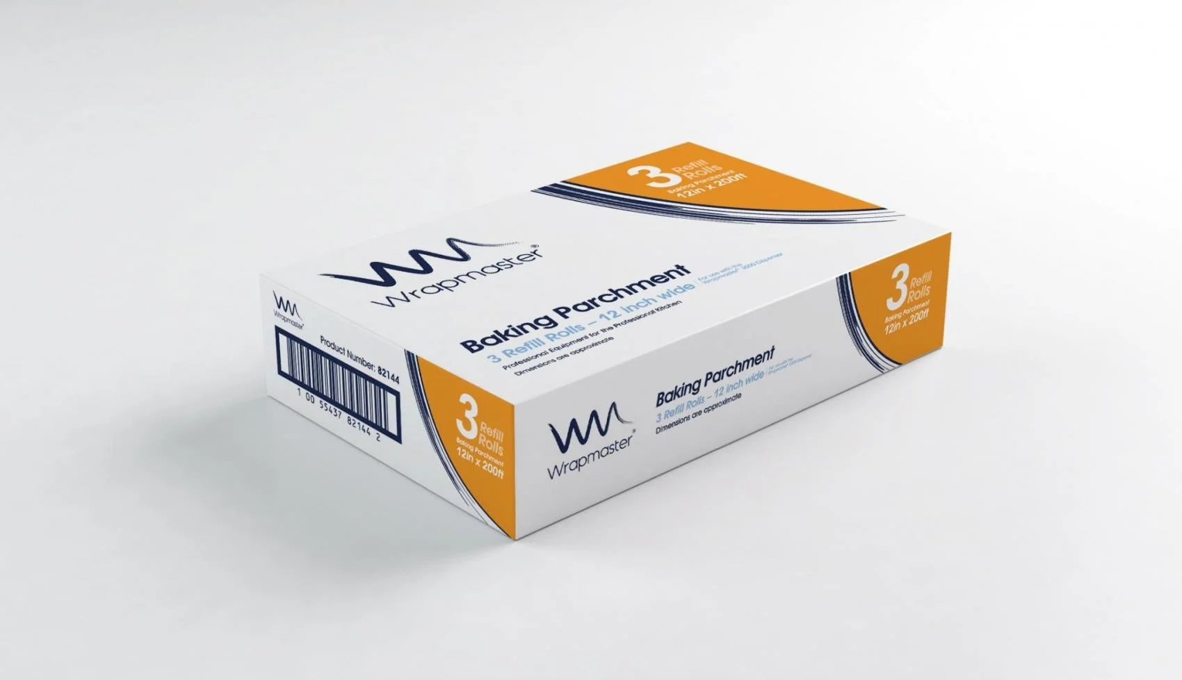 Paper Rolls, Parchment, 12 Inch, 200 Foot, Refill,3 - 200 FOOT