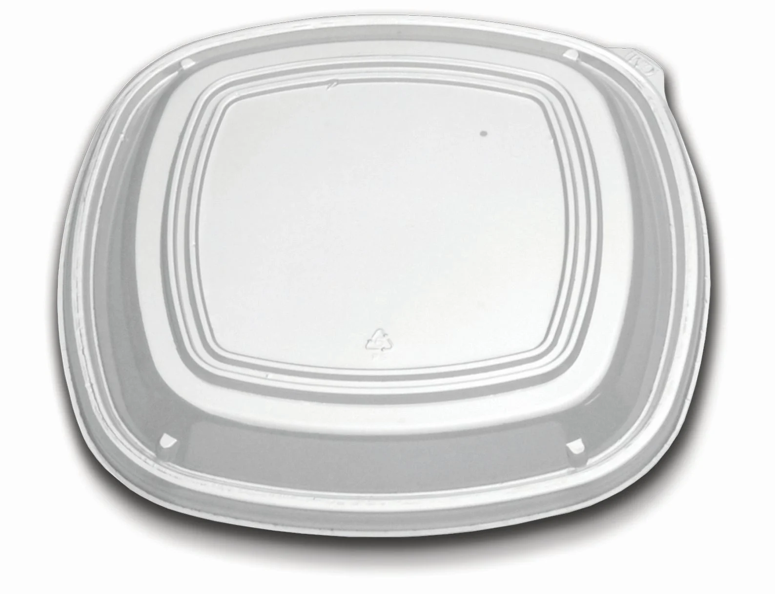 Lids, Low Dome, 10.25 Inch, Plastic, Clear, Vented,4 - 40 COUNT