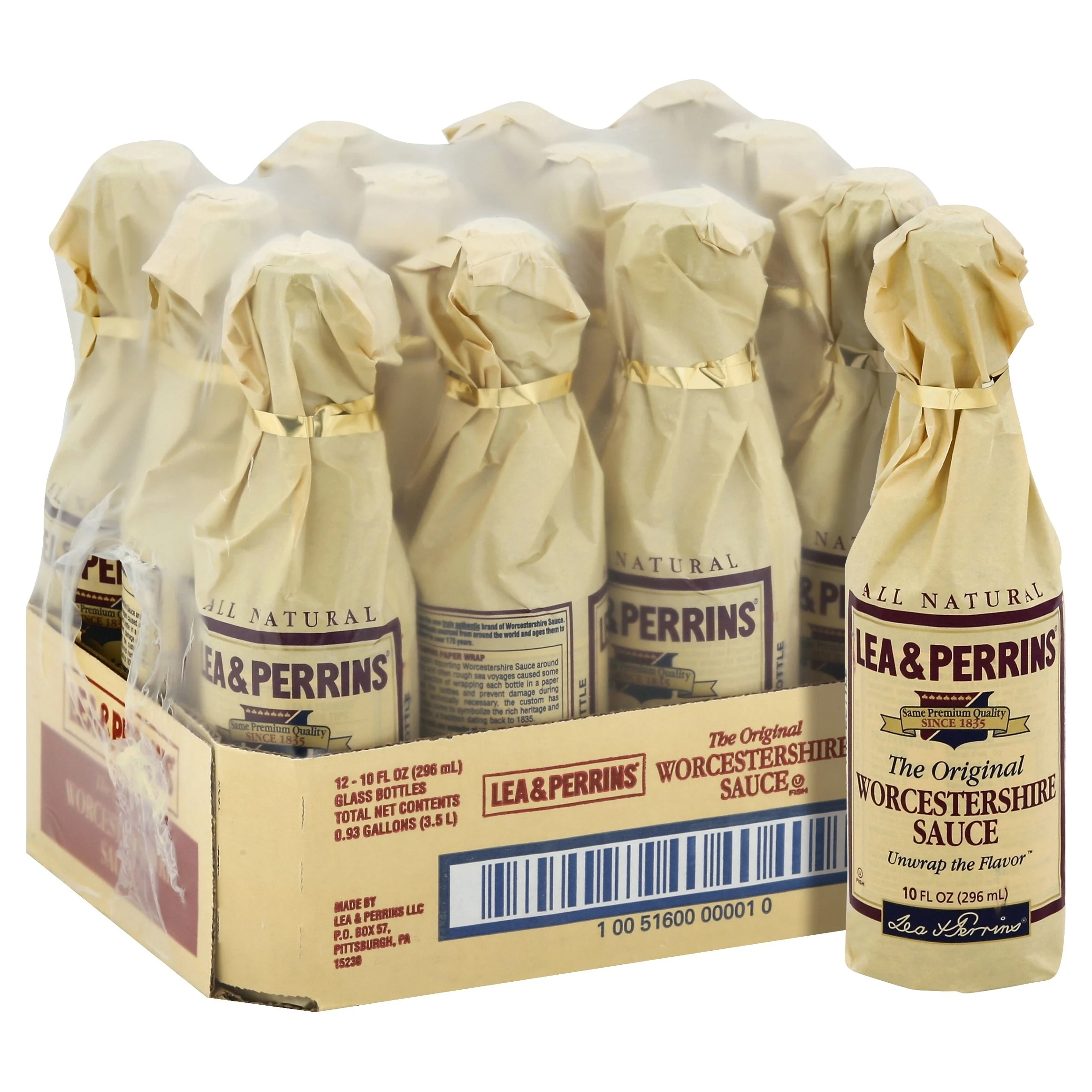Sauce, Worcestershire, Shelf-Stable,12 - 10 FLUID