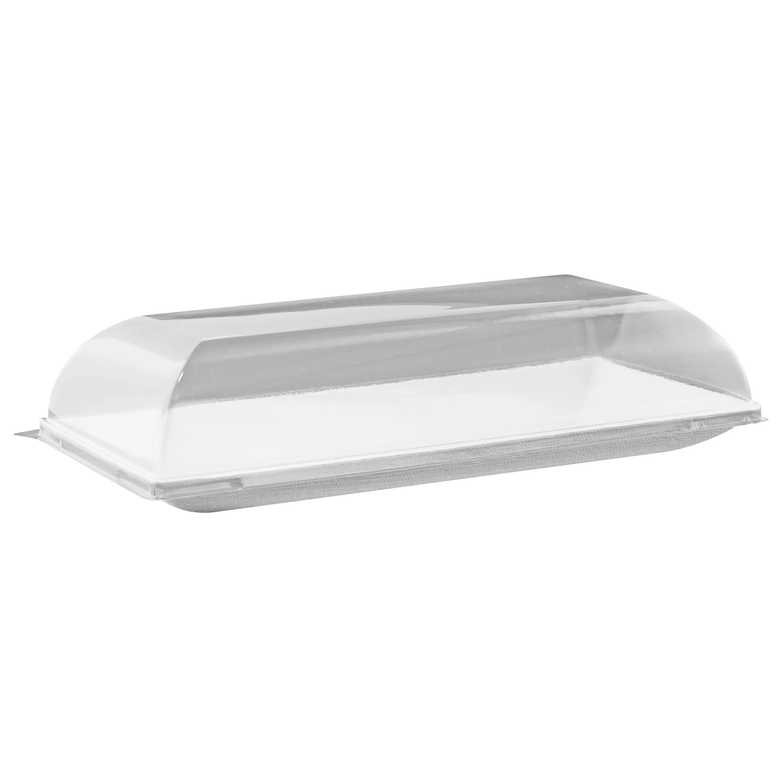 Containers, Plastic, Clear, Rectangle, With Lid,2 - 50 COUNT