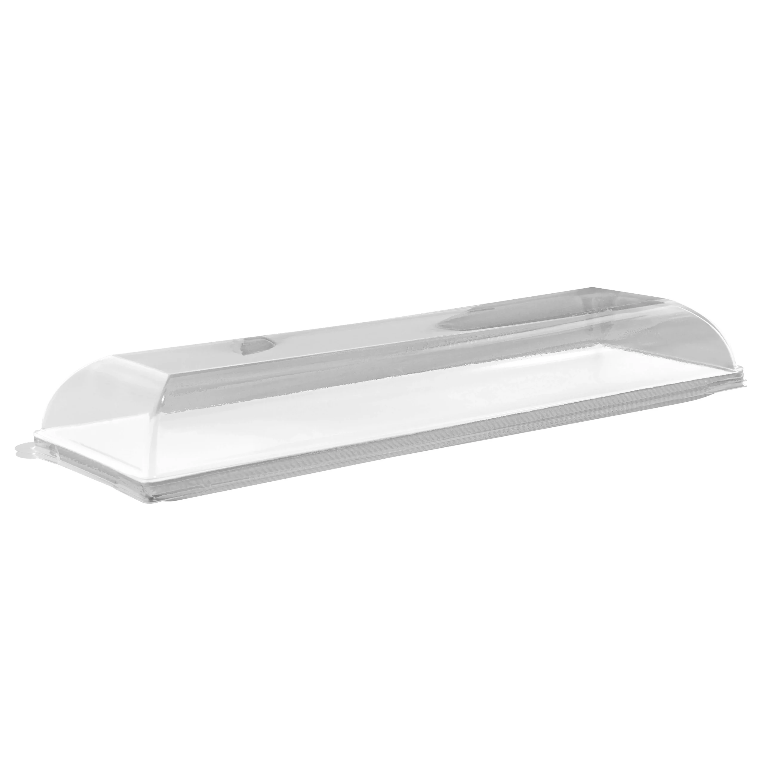 Containers, Plastic, Clear, Rectangle, With Lid,1 - 100 COUNT