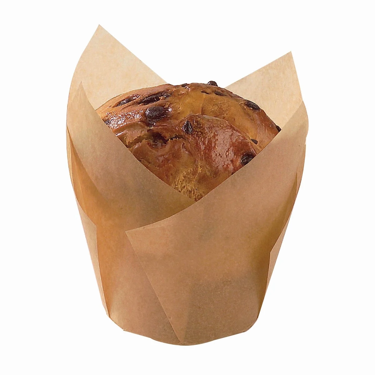 Cups, Baking, 4 Ounce, Paper Tulip, Golden Brown, 4 Ounce,10 - 100 COUNT