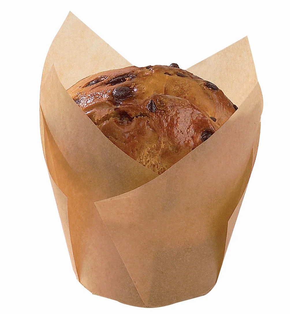 Cups, Baking, 3 Ounce, Paper Tulip, Golden Brown, 3 Ounce,10 - 100 COUNT