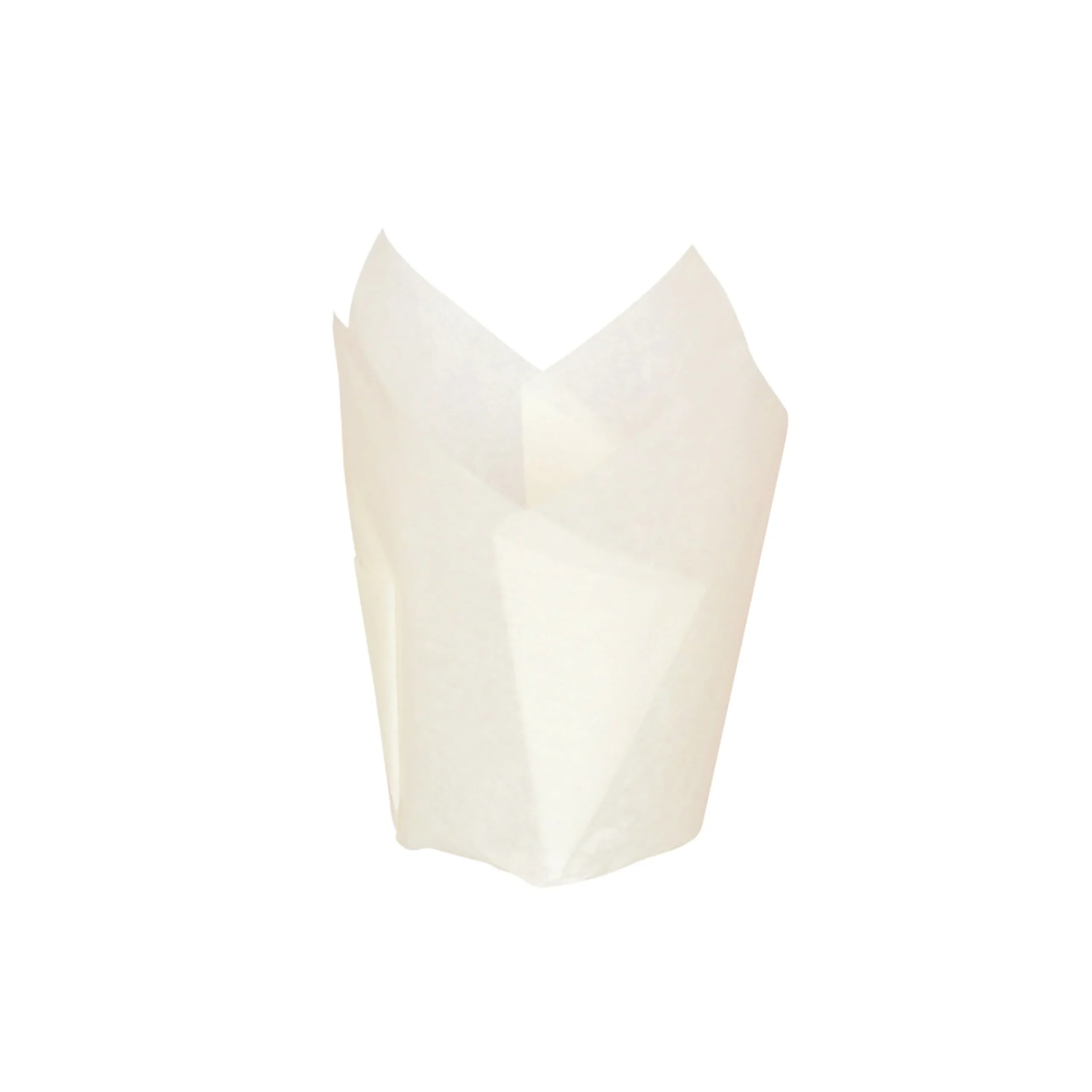 Cups, Baking, 3 Ounce, Paper Tulip, White, 3 Ounce,10 - 100 COUNT