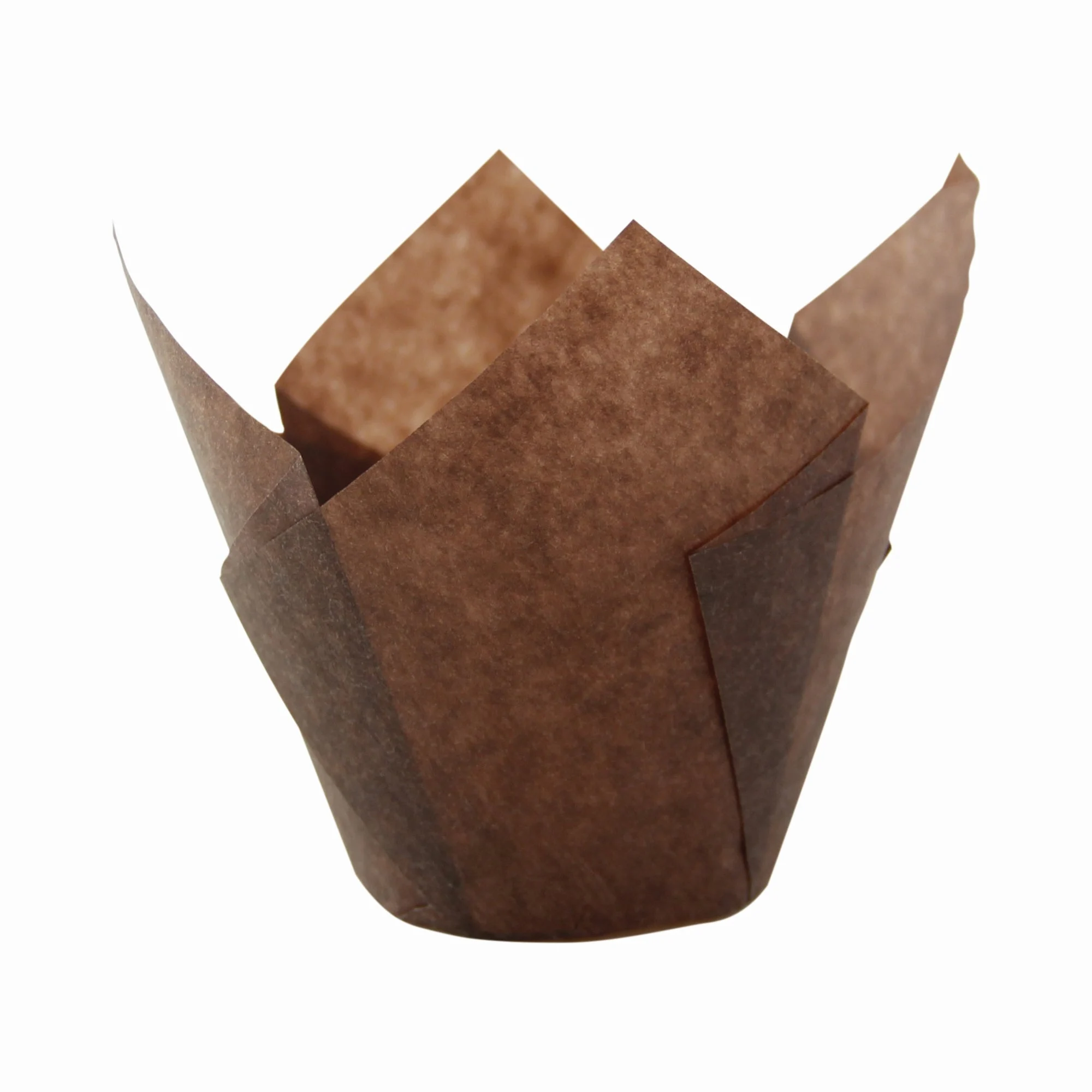Cups, Baking, 3 Ounce, Paper Tulip, Dark Brown, 3 Ounce,10 - 100 COUNT
