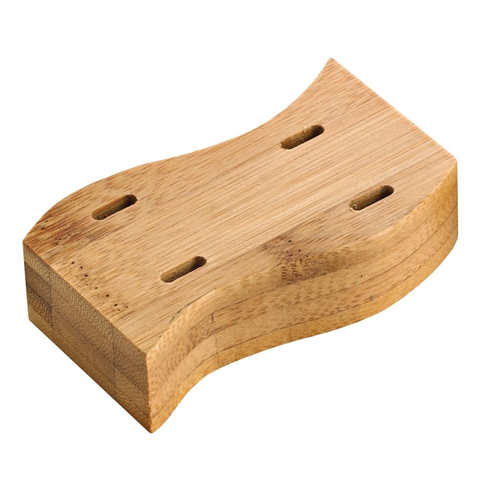 Holders, Paddle Pick, 3.2 x 1.6 x 0.8 Inch, Natural, Bamboo, 4 Slots, Biodegradable,1 - 10 COUNT