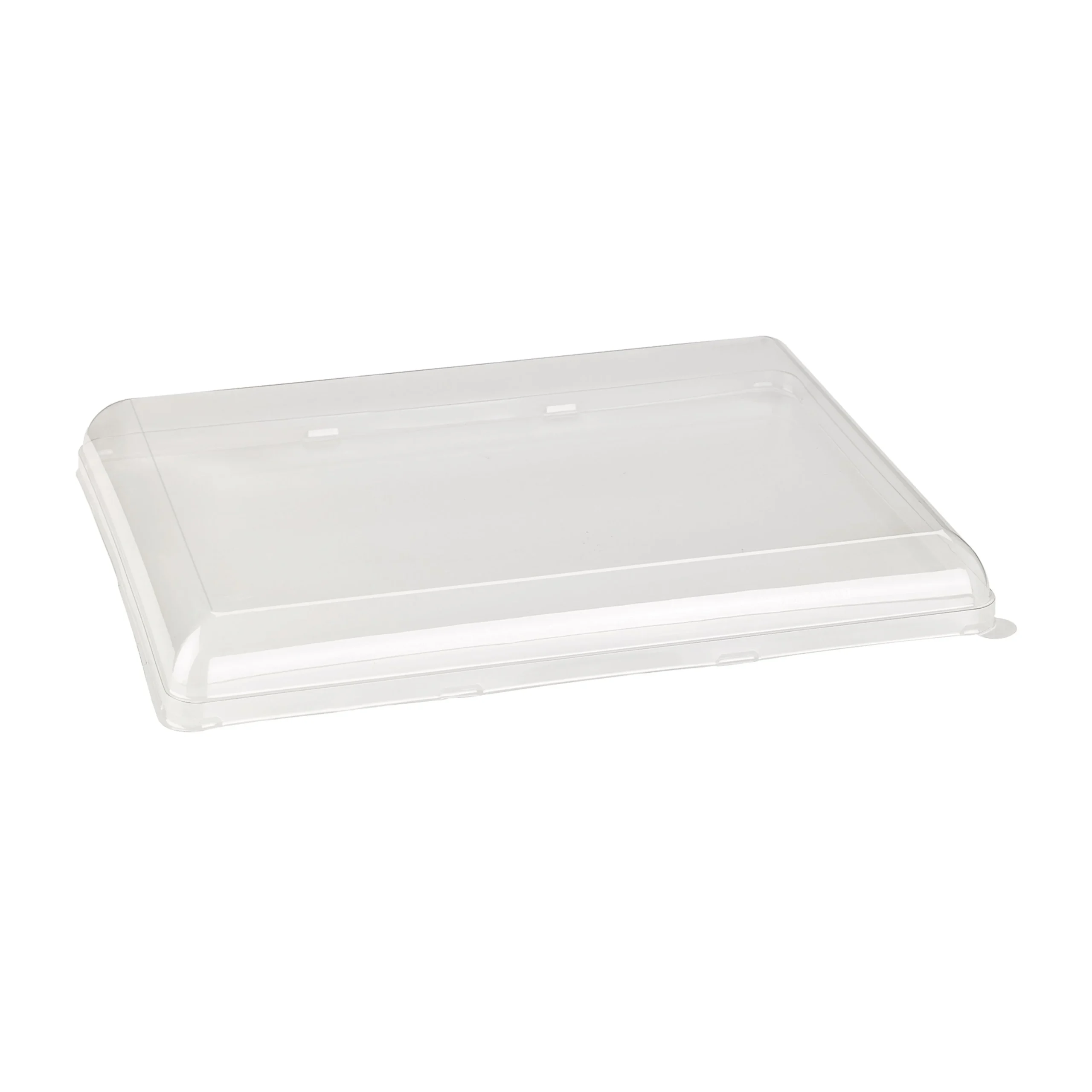 Lids, Plastic, Clear, for 210BCHIC3929 Sugarcane Platter,1 - 50 COUNT