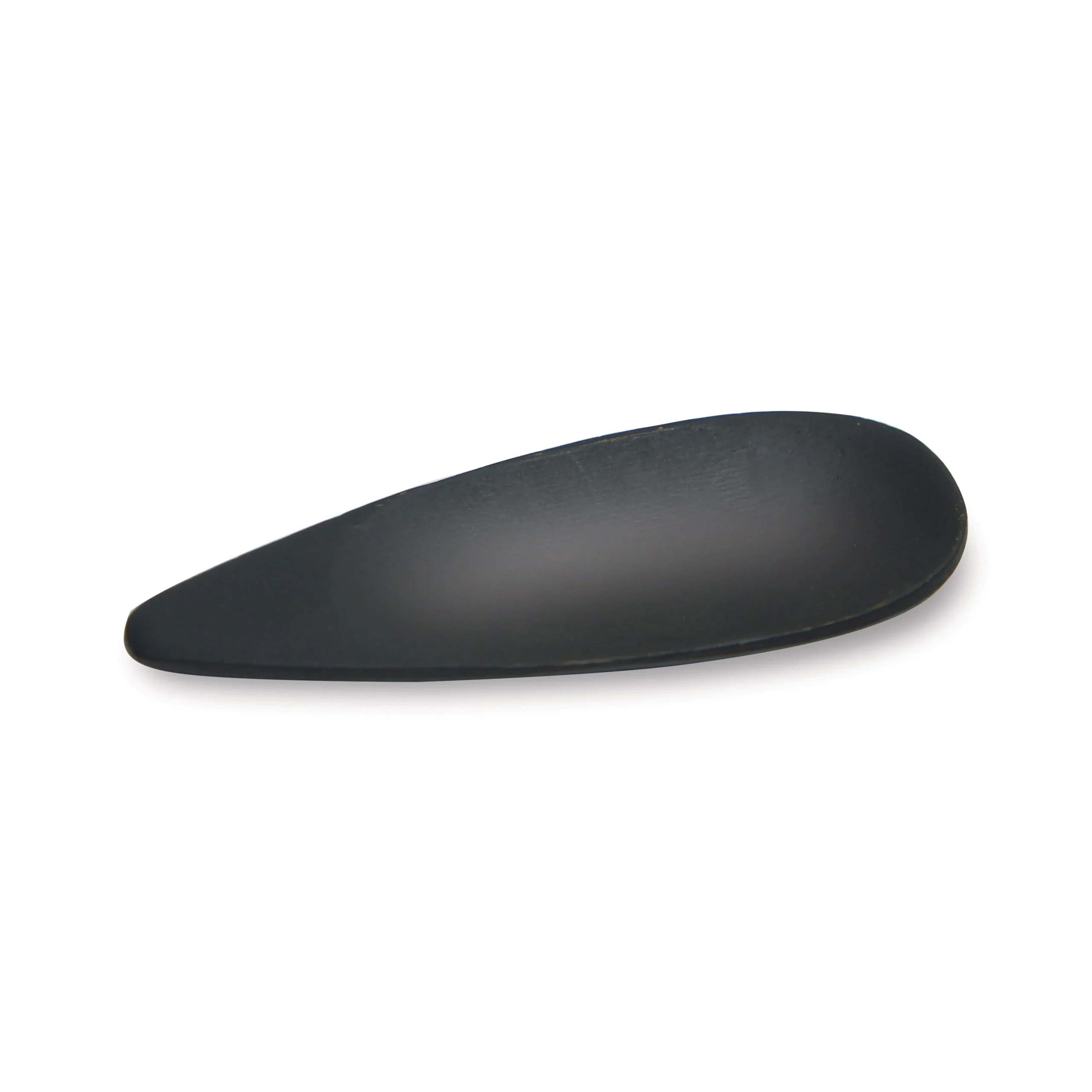 Spoon, Mahal Tasting, 3.9 x 1.6 Inch, Bamboo, Black, Tear Shaped, Biodegradable,6 - 24 COUNT