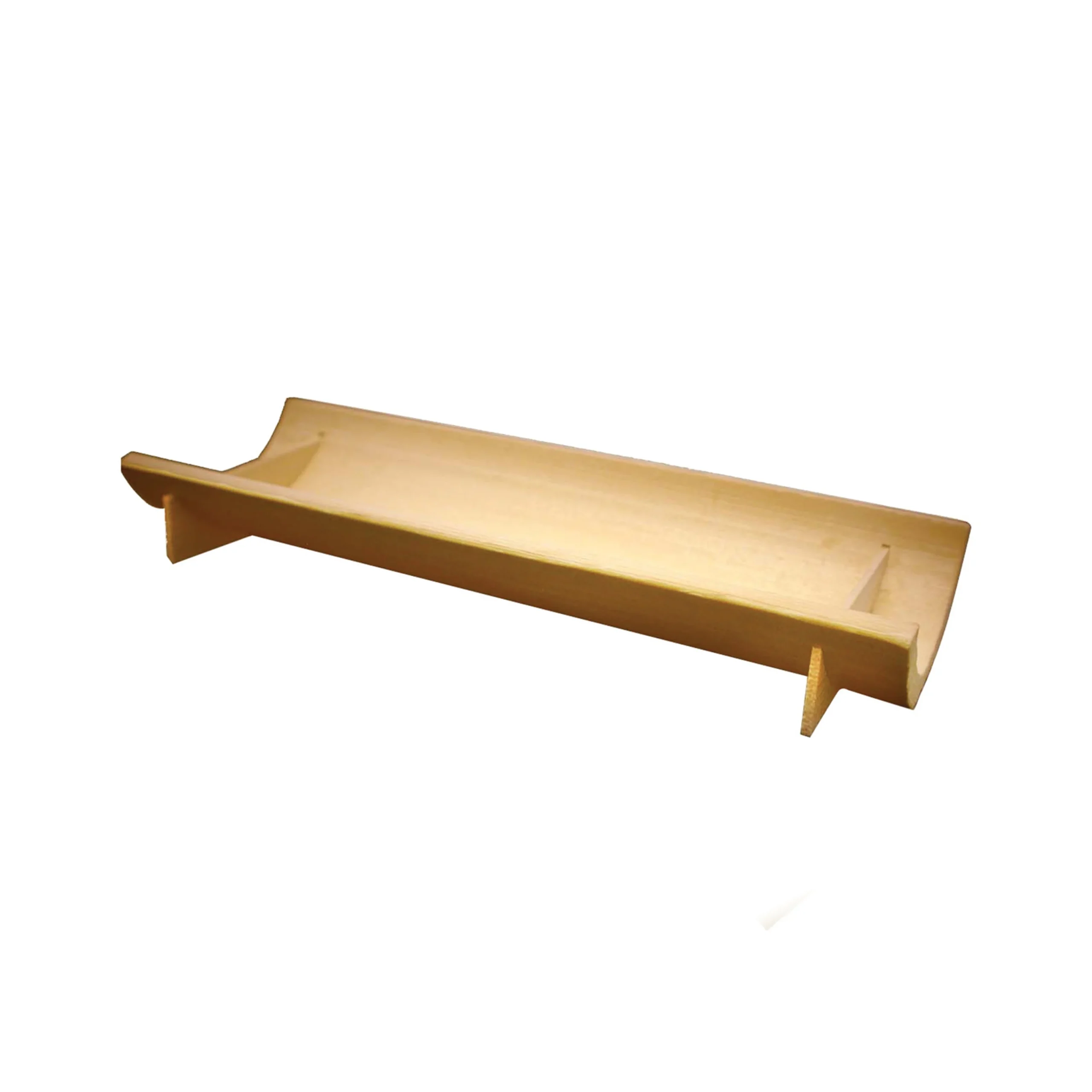 Dishes, 5.9 x 2.2 Inch, Bamboo, Natural, Half Circular, with Feet,10 - 20 COUNT