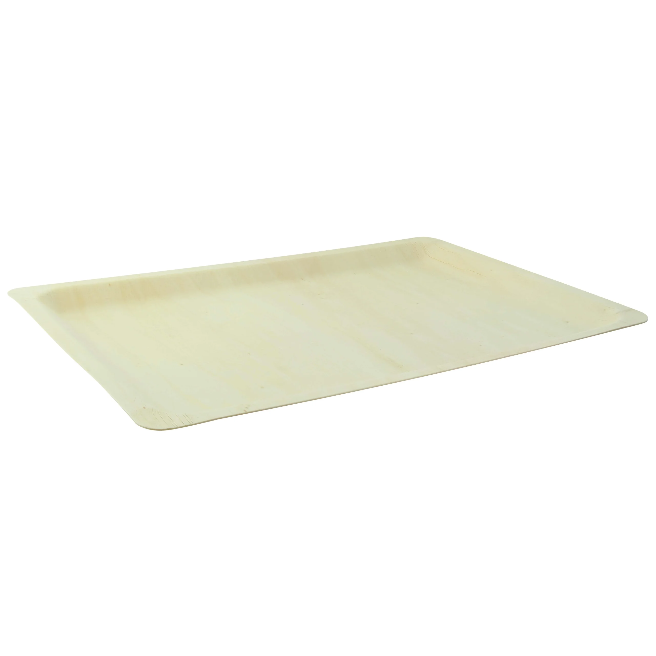 Plates, 15.75 x 11 x 0.75 Inch, Wooden, Natural, Rectangle,2 - 25 COUNT