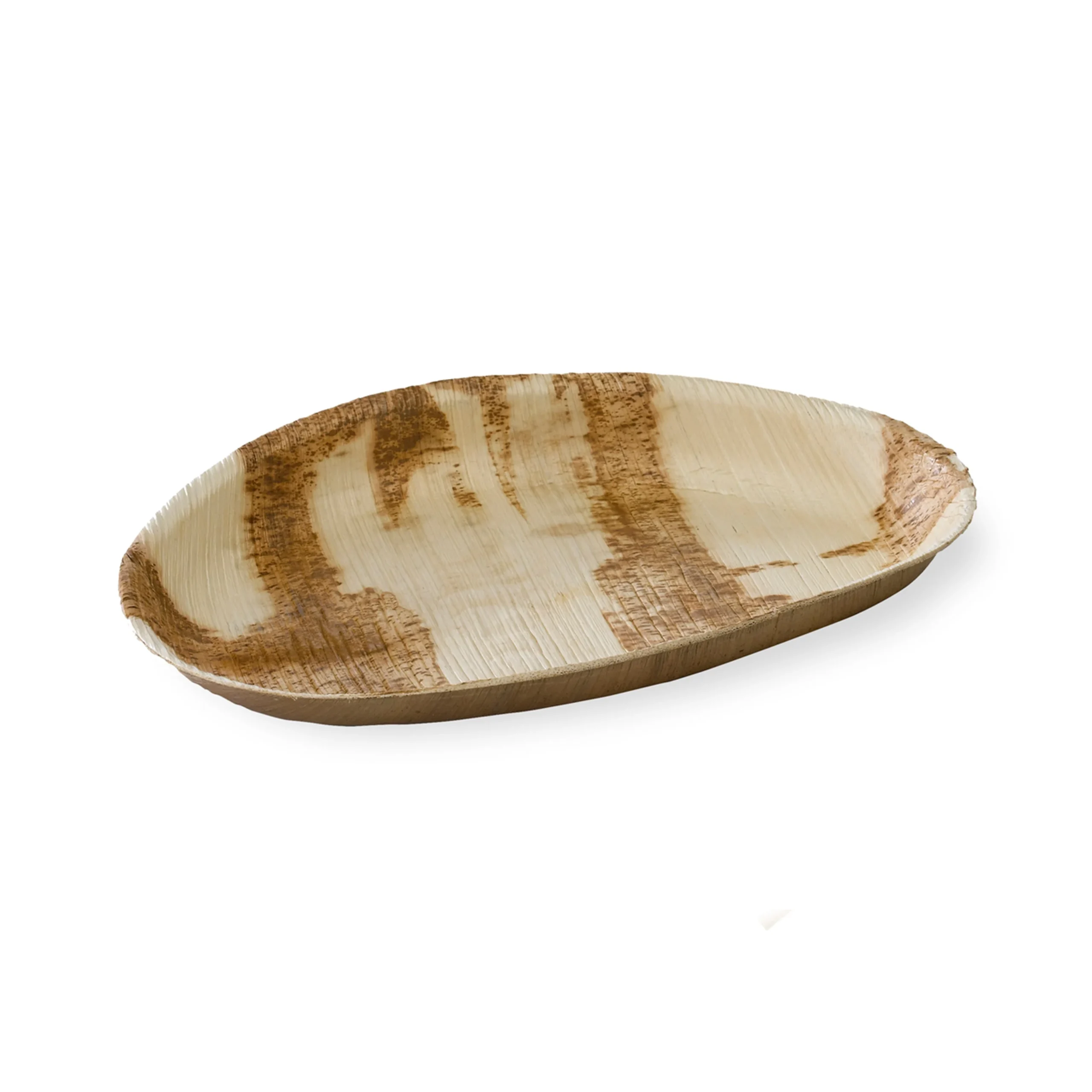 Plates, Food, 10.2 x 6.3 x 1 Inch, Palm Leaf, Oval,10 - 10 COUNT