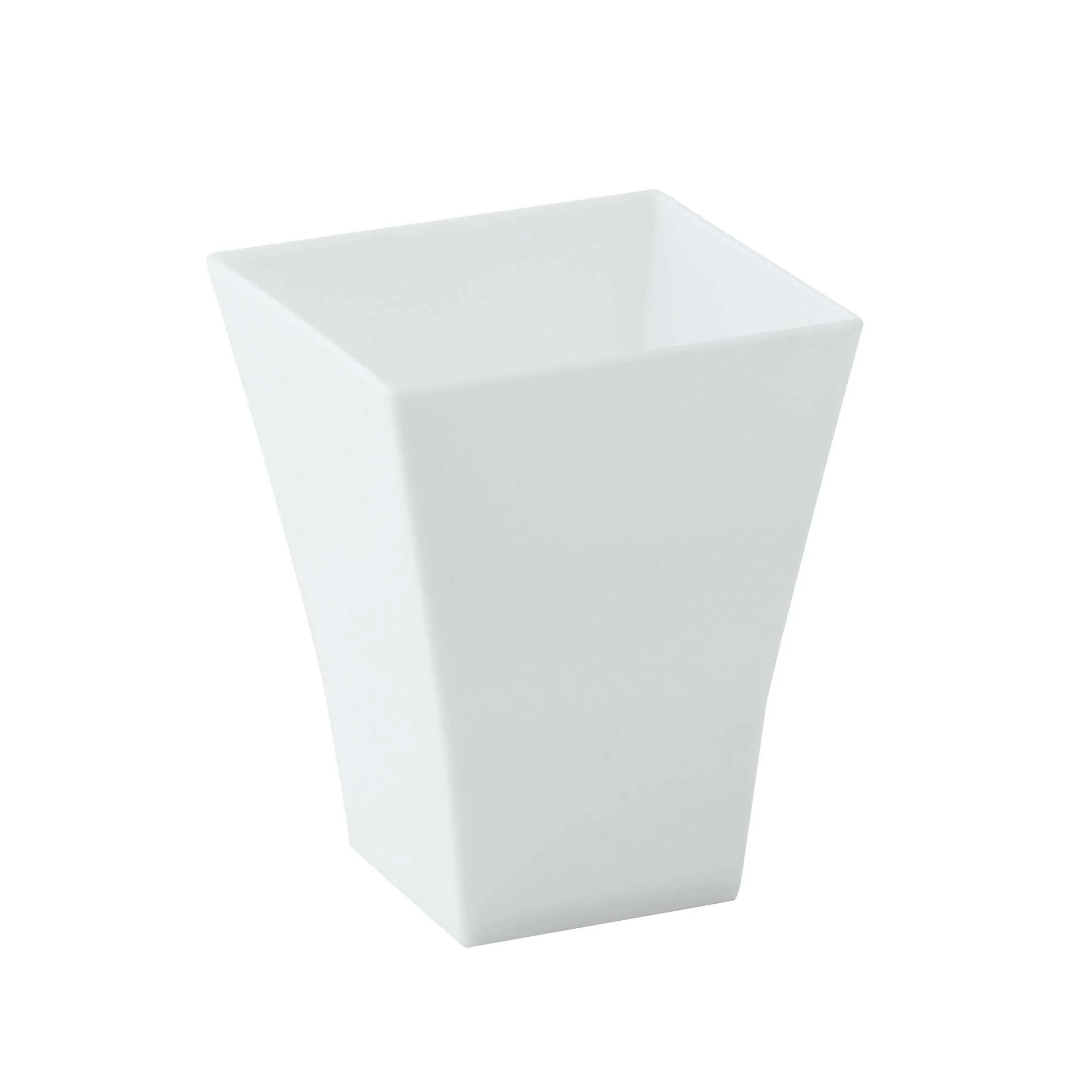 Cups, Taiti 2 Ounce, Plastic, White, Square, Recyclable, 2 Ounce,20 - 30 COUNT