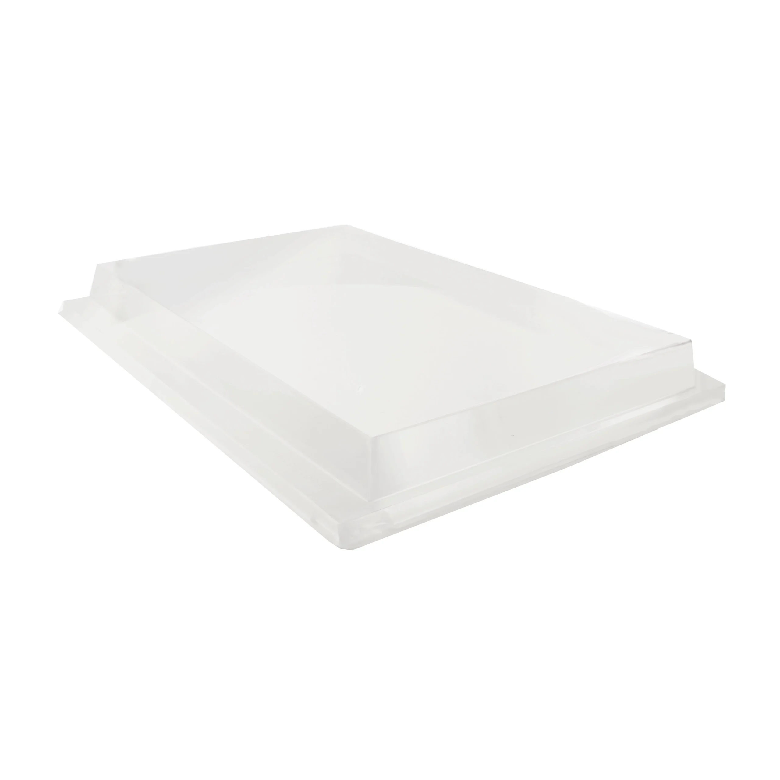 Lids, Dome, Plastic, Clear, Rectangular, for 210APUTRP11 Atlas Trays, Recyclable,5 - 10 COUNT