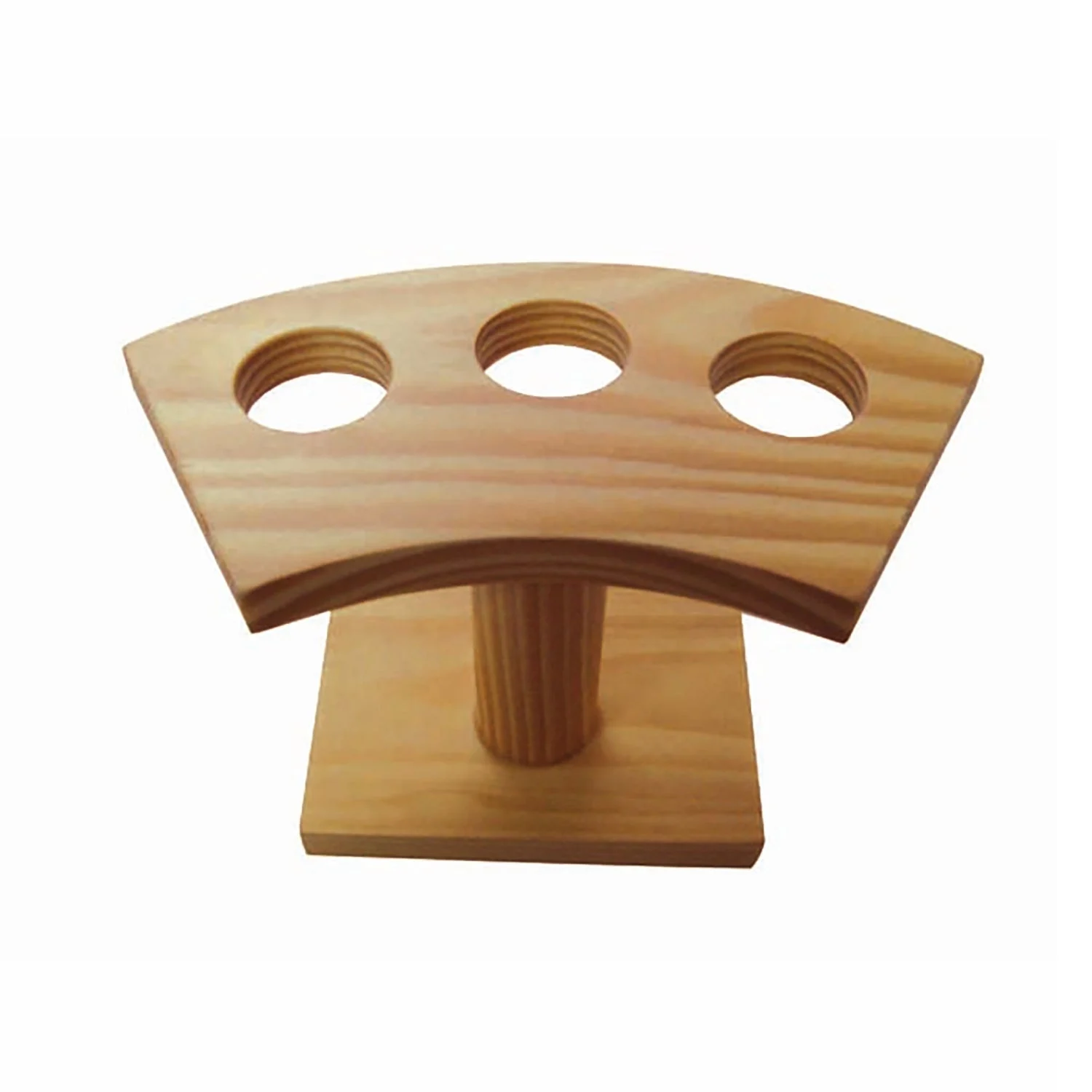 Stands, 3-Cone Display, 6.25 x 3 x 3.5 Inch, Bamboo,10 - 1 EACH