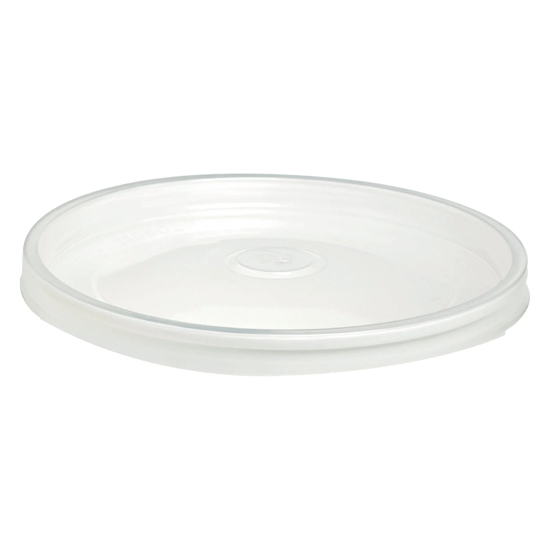 Lids, Plastic, Clear, Polypropylene, 5.9 Inch,8 - 45 COUNT
