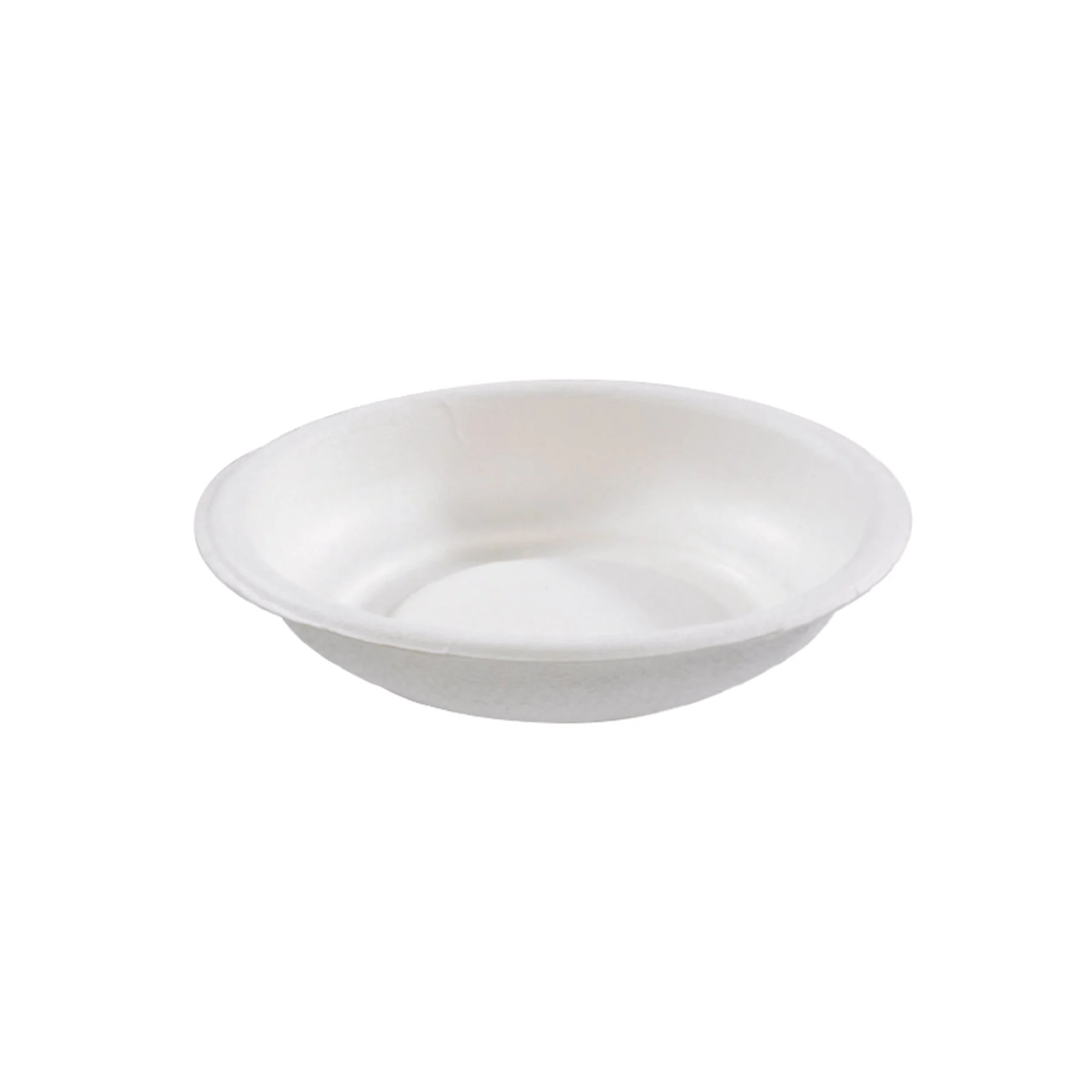 Plates, 2.9 Inch, Paper, White, Sugarcane, 2.9 Linear Inch,30 - 100 COUNT