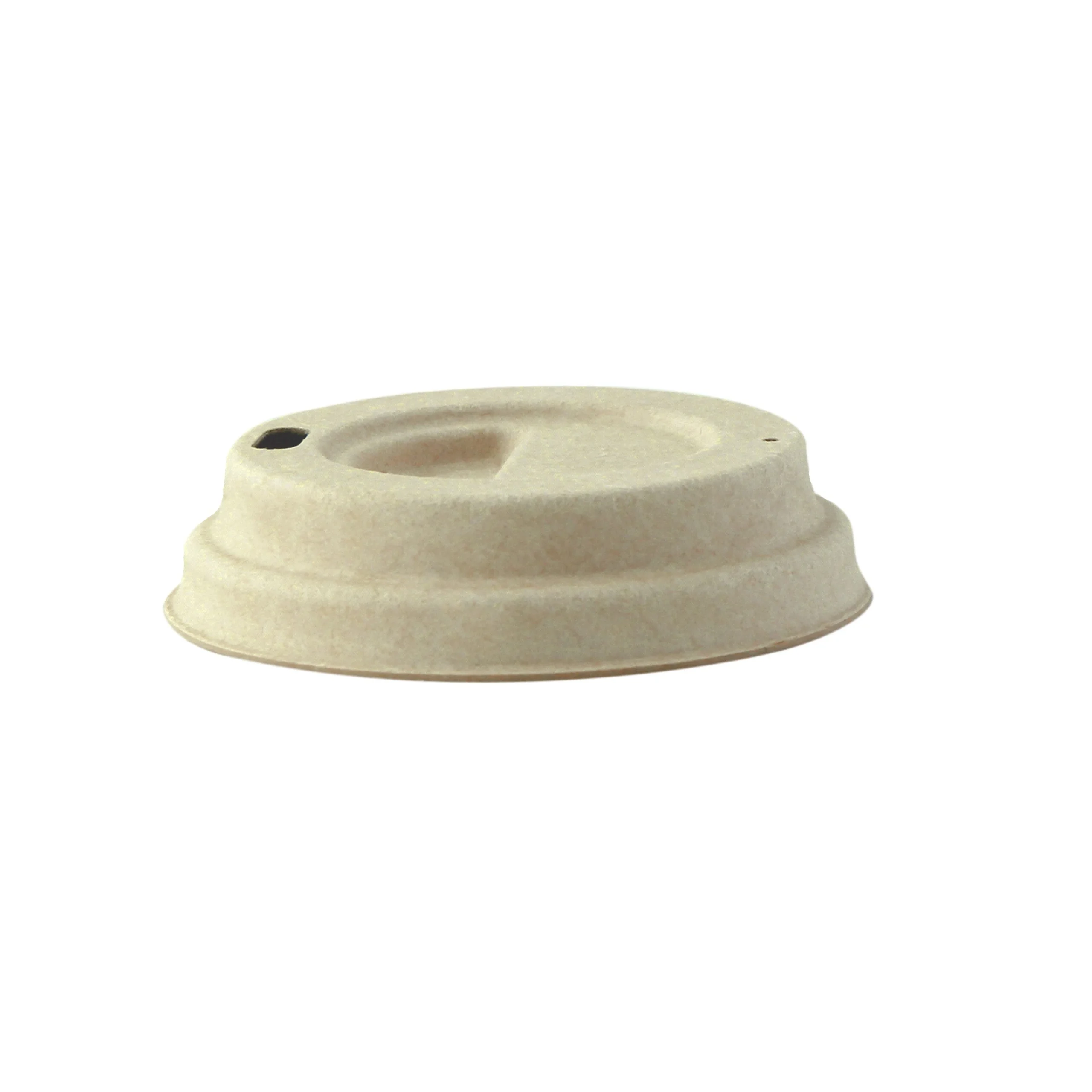 Lids, 2.44 Inch, Sugarcane, Brown, for 4 Ounce Coffee Cup,20 - 100 COUNT