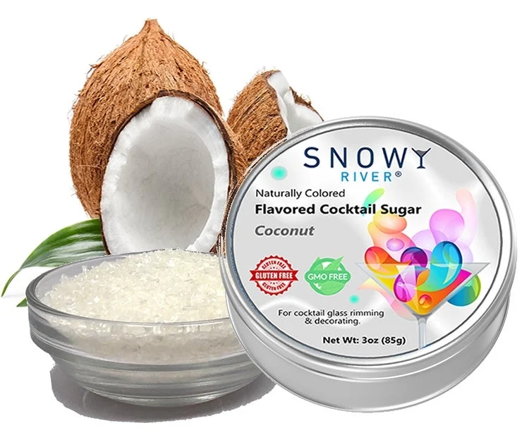 Sugar, Rimming, Cocktail, Coconut,1 - 5 POUND