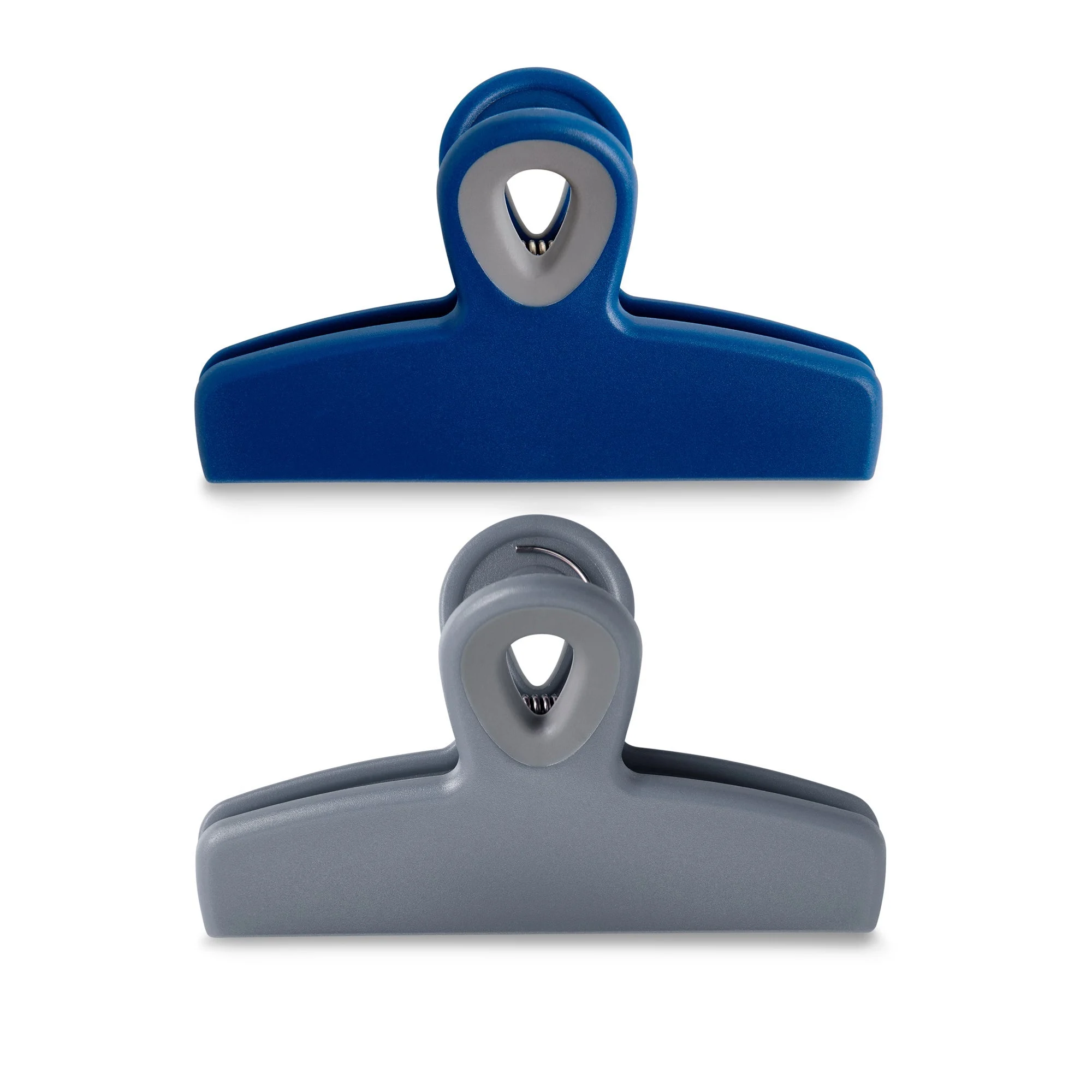 Clip Sets, Bag, 5.5 x 3.25 x 2.36 Inch, Navy & Grey, Plastic,6 - 2 COUNT
