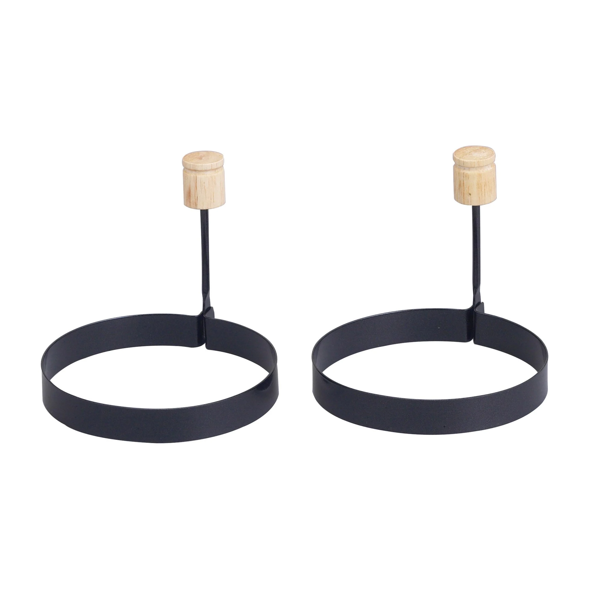 Rings, Egg, 3.75 Inch, Non-Stick, Carbon Steel,6 - 2 COUNT