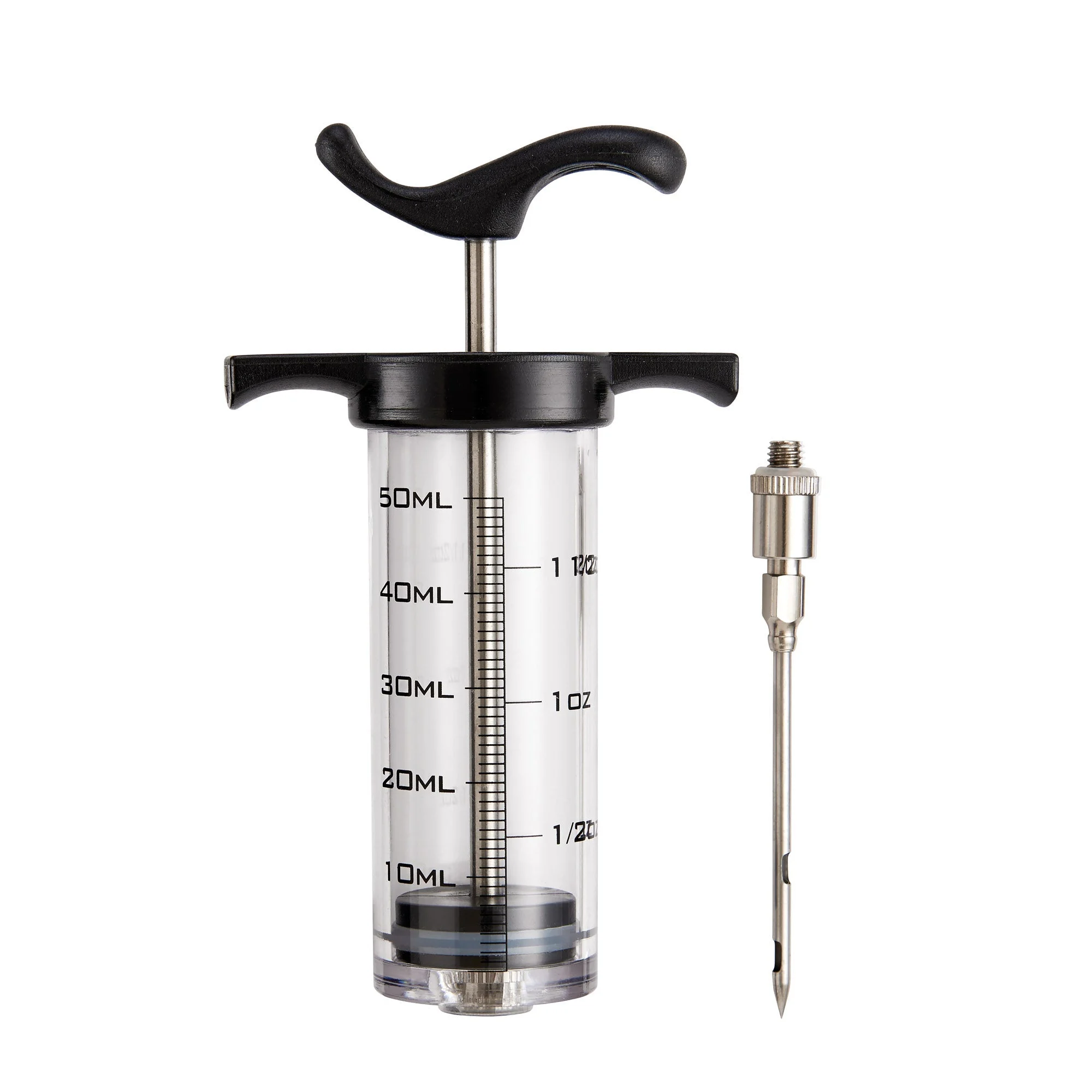 Injector, Flavor, 1.5 Ounce, Polycarbonate & Nylon, with Stainless Steel Needle,6 - 1 EACH