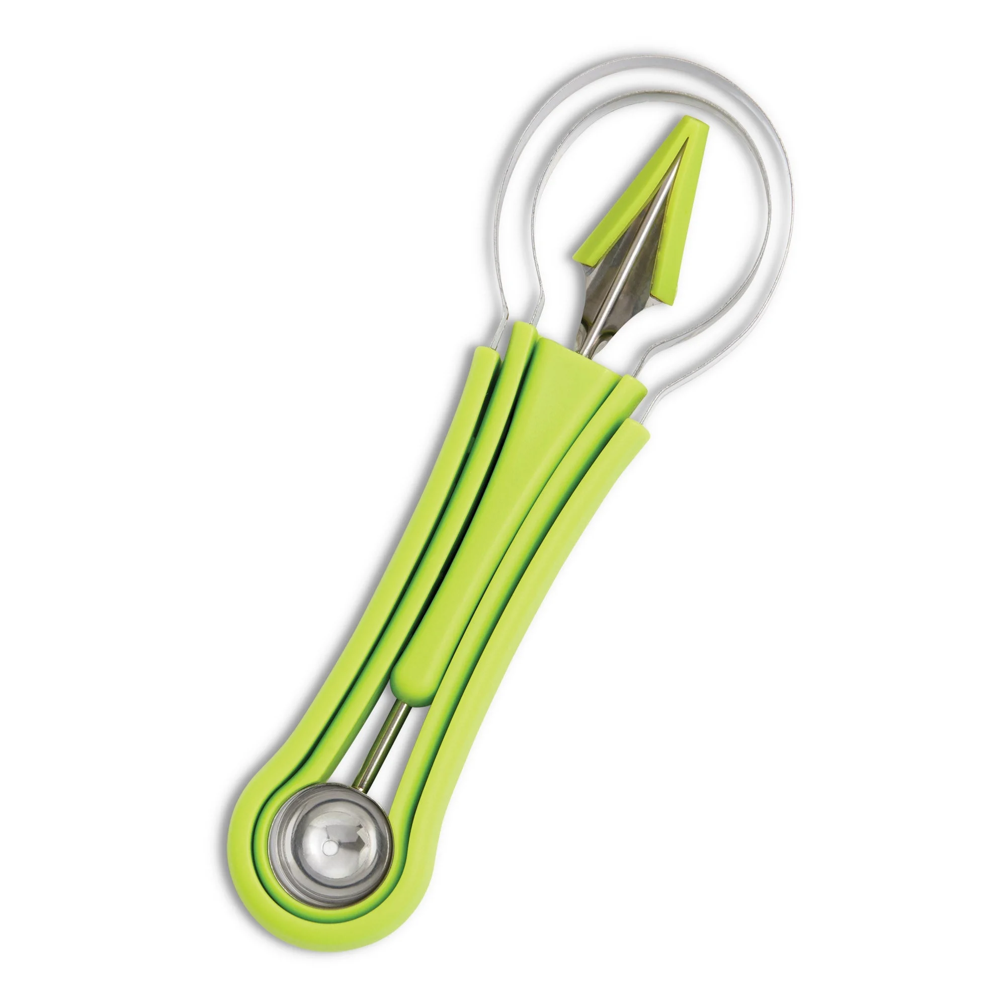Tool Set, Fruit, 4-in-1, Nesting, Stainless Steel & Plastic,6 - 1 EACH