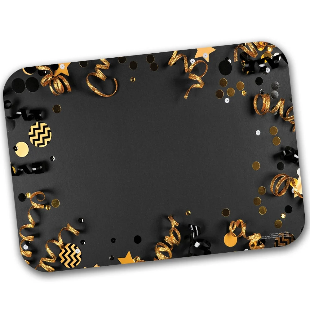 Tray Covers, 14 x 19 Inch, New Year/Happy Birthday,250 - 1 EACH