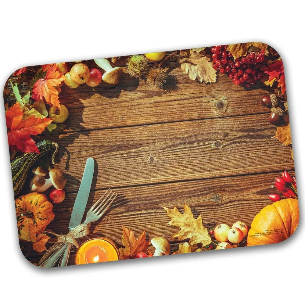 Tray Covers, 14 x 19 Inch, Thanksgiving,250 - 1 EACH